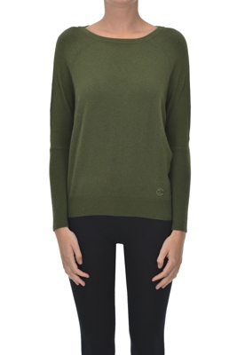Viscose-blend pullover