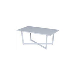 07048Â GT Side Table, Mat Bianco, 110Â x 62,5Â x 47Â cm - Garden Impressions precio
