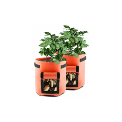 Sunshine Smile Grow Bag - Sacco per piante e patate, durevole, traspirante, per piante, pomodori, patate precio
