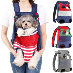 Zaino per cani - uno zaino per animali domestici con gambe frontali, adatto a cani di piccole e medie dimensioni, borse da viaggio a mani libere per en oferta