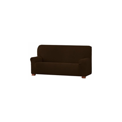 Eysa Cora Copridivano Bielastico 3 Posti, Poliestere-Cotone, Marrone, 36x27x17 cm en oferta
