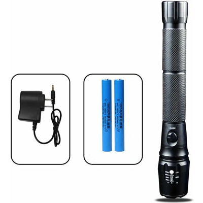 Super potente Torcia a LED Torcia a LED USB Ricaricabile multi modalità LED Torcia LED adattata per campeggio, caccia, polizia, escursionismo,