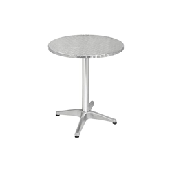 U425Â top piedistallo tavolino rotondo, in acciaio INOX, 600Â mm, colore: Argento - Bolero características