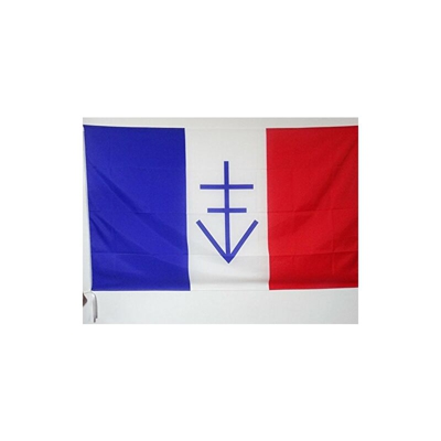 AZ FLAG Bandiera Libera Repubblica del Vercors 150x90cm - Bandiera Francia Libera 90 x 150 cm Foro per Asta