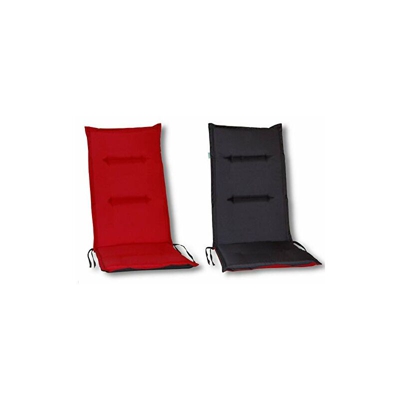 Marta Pillow, Red+Grey - Hobbygarden