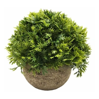 Perle Rareit - Piante artificiali fiori artificiali piante verdi artificiali in piante di erba cuyun pentola bonsai pasta di carta bonsai piante