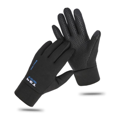 Perle Rareit - Guanti da uomo invernale anti-swa snowboard antivento anti-snowboard guanti hot touch screen traspirante guanti da moto maschi