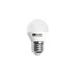 Silver Electronics LED sferica regolabile E27, 5Â W, bianco precio