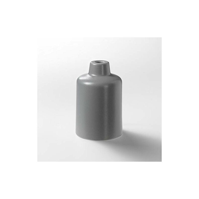 KLARTEXT Lumière Portalampada 60 W, Grigio Opaco, Piccola