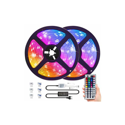 10M LED TV Retroilluminazione RGB Striscia 5050 Autoadesiva LED Strisce Impermeabile Flessibile/Accorciabile/Divisibile/Collegabile Nastri Led 24W 10 precio