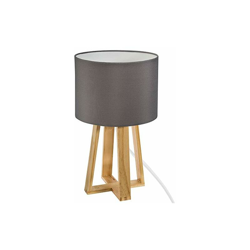 Atmosphera Créateur D'intérieur - Lampada da terra in legno grigio Molu en oferta