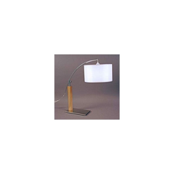 RAINBOW 5 LT CH - Lampada da tavolo in cromo e legno di quercia chiaro AJ, colore: Bianco - Aluminor características