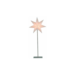 Lampada a piantana a forma di stella, Crema, 83 x 34 cm - Best Season precio