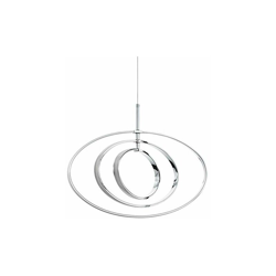lampada a sospensione a LED Pausia, lampada a sospensione a 3 luci, dimmerabile, in acciaio, alluminio e plastica, lampada da tavolo da pranzo, precio