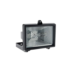 Proiettore alogeno con sensore 120w ip44 nero - Enexo precio