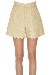 Jacquard fabric shorts características