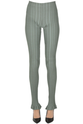 Ribbed cotton leggings características