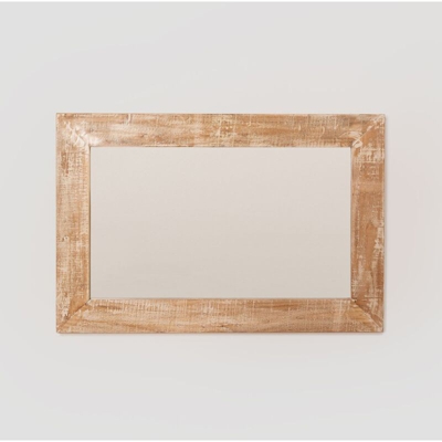 SKLUM Specchio da parete rettangolare in legno (120x80 cm) Vuipo Madera de Mindi Legno Naturale