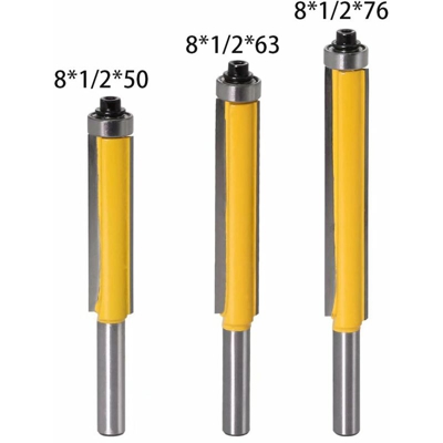 Fragola per il lavoro del rasoio di legno Trepan Trepan Trepan Lungo Paglia Strawberry Cutter Testa per il lavoro di legno Set di tre pezzi-