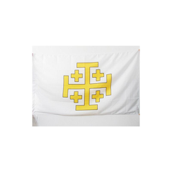AZ FLAG Bandiera Regno di GERUSALEMME 150x90cm - Bandiera CATTOLICA 90 x 150 cm Foro per Asta características