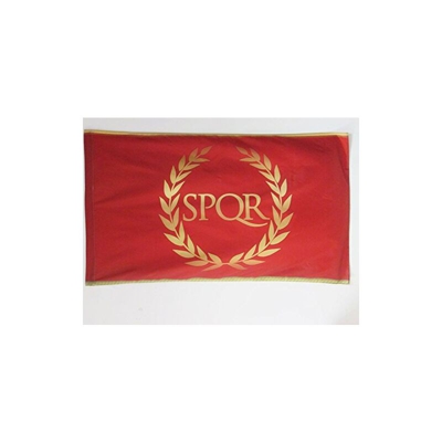 AZ FLAG Bandiera Impero Romano 150x90cm - Bandiera SPQR 90 x 150 cm Foro per Asta