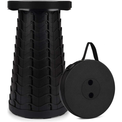 Sgabello pieghevole portatile, sgabello retrattile di seconda generazione, sgabello da campeggio per pesca / barbecue / interni / attività