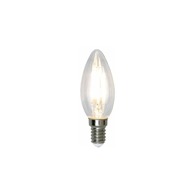Star 352-03 Lampadina LED LED a filamento, 3,2 W, E14, trasparente, 9,8 x 3,5 x 3,5 cm