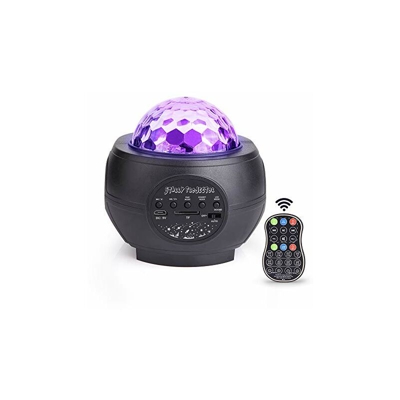 Proiettore di luce notturna a LED, 2 in 1, con nuvola di nebbia a LED, proiettore galassia, lettore musicale integrato per la cameretta dei bambini,