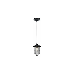 Trio Leuchten Trio 303800102 Birte Lampadario, Vetro, Nero/Trasparente precio