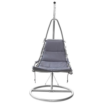 Dondolo Con Seduta Oscillante Sospesa, Antracite Grigio