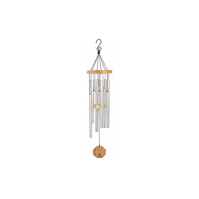 BLESSEDLAND - Scacciapensieri da esterni, con 6 tubi in alluminio, elegante campanello per giardino, patio, cortile e decorazione della casa, Kl574p