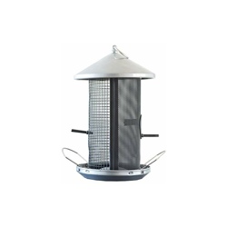Silo Happy Bird, mangiatoia, casetta, distributore di Cibo per Uccelli, 06999, Nera - Windhager en oferta