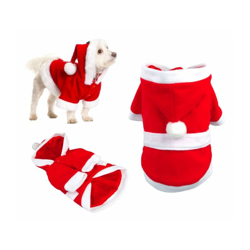 Vestito di Babbo Natale per cani maschio Taglia S precio