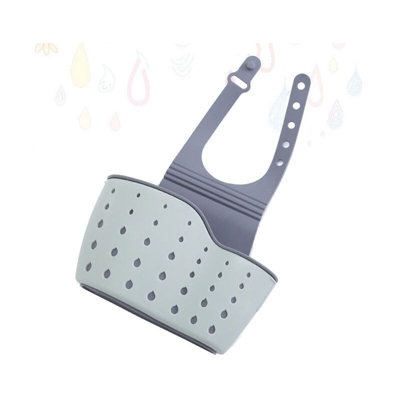 Perle Rareit - Borsa sospesa del lavandino da cucina, piccolo scaffale Sponge fornisce il lavello di stoccaggio del lavandino del gestore del gestore.