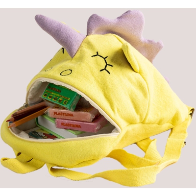 SKLUM Zaino Occam Kids in cotone Giallo Cotone