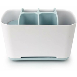 Organizer Portaspazzolino da denti a spazzolino da denti, supporto per spazzola per denti, portaspazzolino Cassa del trucco, bagno, 1 camera (blu) características