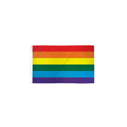 AZ FLAG Bandiera Arcobaleno 250x150cm - Gran Bandiera Gay - Rainbow Flag 150 x 250 cm - Bandiere características