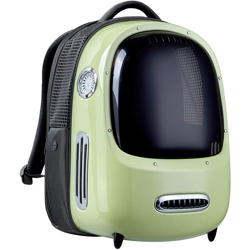 Zaino da viaggio dello zaino dell'animale domestico per il gatto Integrato della ventola del cucciolo del cucciolo Zaino Zaino di ventilazione per lo precio