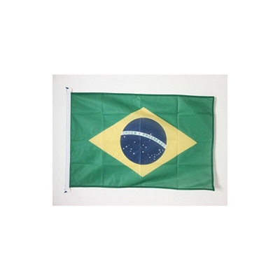 AZ FLAG Bandiera Brasile 90x60cm per Esterno - Bandiera Brasiliana 60 x 90 cm