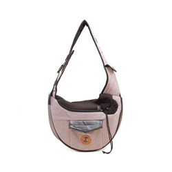 Borsa per animali domestici, sacchetto di trasporto di gatto e cane, con tracolla, mano mani, rosa 28 * 36 cm precio