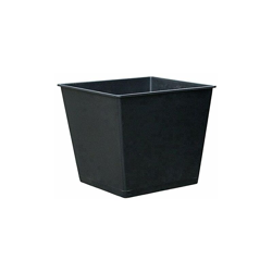 Dehner universale per vaso per piante, ca. 44Â x 44Â x 38Â cm, in plastica, colore: nero en oferta