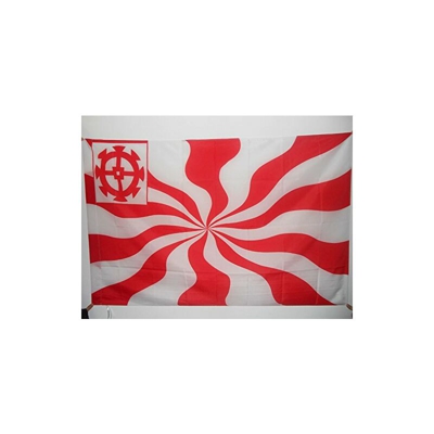 Bandiera Repubblica di MULHOUSE 150x90cm - Bandiera RÃ?PUBLIQUE DE MULHOUSE Regno di Francia 90 x 150 cm Foro per Asta - Az Flag