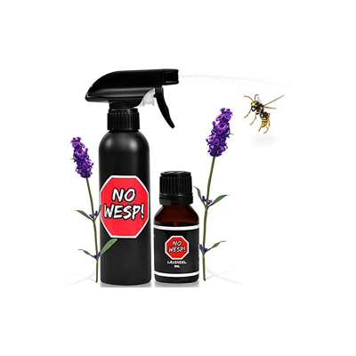 No WESP - Spray antivespe, concentrato + flacone spray, spray anti-vespe.