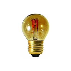 Girard Sudron 716634-LED - Lampadina a filamento C45, 45 mm, attacco E27, luce bianca calda, 90 lumen, dimmerabile, 3 W, colore: fumé en oferta