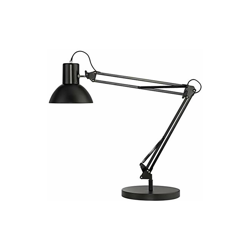 Lampada da scrivania a LED Success 80, nero, retrò, per architetti, in metallo, senza lampadina E27 - Unilux en oferta