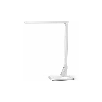 Lampada LED da scrivania, con porte di ricarica USB, con 4Â modalitÃ : lettura, studio, rilassamento, sonno, 5Â livelli di luminositÃ , design