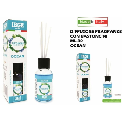 Diffusore Fragranze Con Bastonc. Ml.30 Ocean