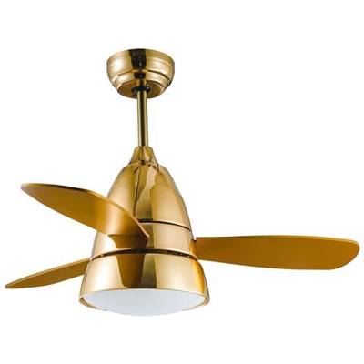 Ventilatore Da Soffitto, Gold Tulyp, 107cm, Dorato, Con Luce, Design Moderno, Lba Home