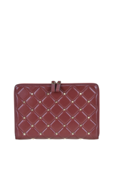 Quilted leather documents and tablet holder características