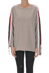 Houndstooth print sweatshirt precio
